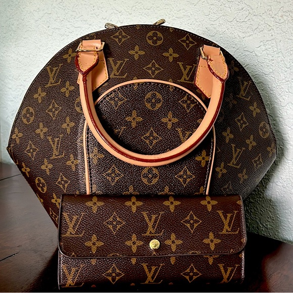 LOUIS VUITTON Ellipse PM Womens handbag M51127,  with wallet - Picture 1 of 14